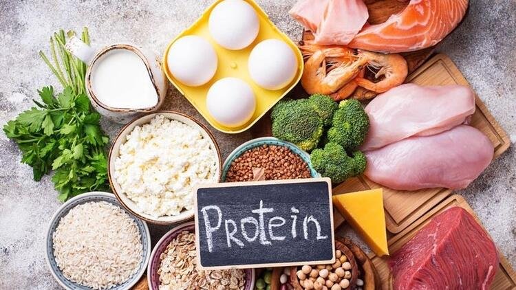 protein ağırlıklı